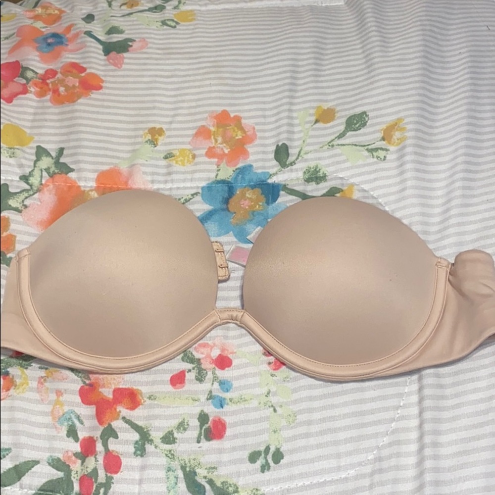 Strapless push up bra